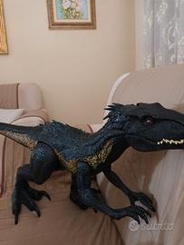 DINOSAURO JURASSIC WORLD-MATTEL INDORAPTOR NUOVO