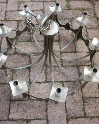 Lampadario templari a 9 luci