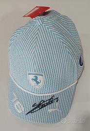 Capello Ferrari  16  autografo di Charles Leclerc