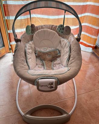 Sdraietta Ingenuity lettino dondolo musica ninna