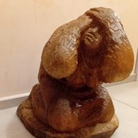 Scultura in legno David Moroder-Val Gardena