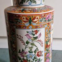 Grande vaso antico cinese Canton