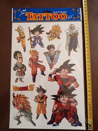 Temporary Tattoo Adesivi Dragonball Z 