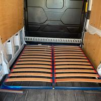 letto furgone camperizzato camper