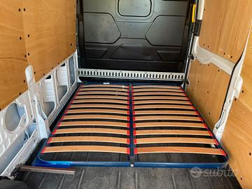 letto furgone camperizzato camper