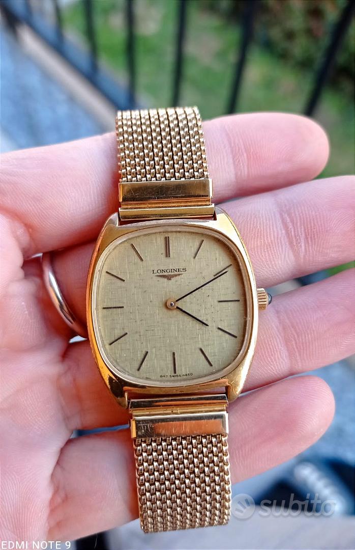 Subito longines hot sale oro vintage