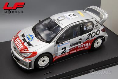 1:18 Peugeot 206 WRC Swedish Rally 2002 - Autoart