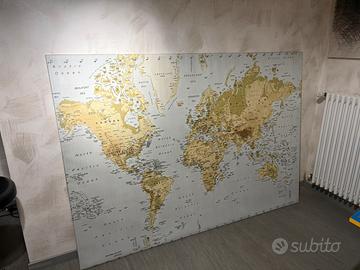 cartina geografica mondo