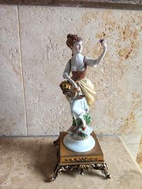 Statuetta Capodimonte Triade