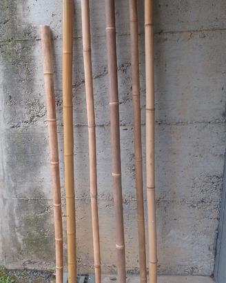 CANNE DI BAMBU' ALTEZZA 200cm