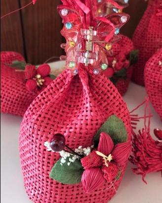 Bomboniere/Sacchettini colore Rosso 