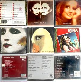 MINA n.8 CD musica collezione dal 1973 Originali