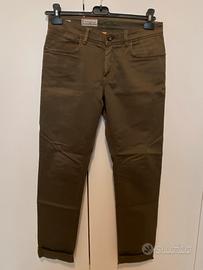 Pantaloni Re-Hash verde scuro tg 32w