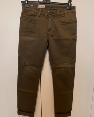 Pantaloni Re-Hash verde scuro tg 32w