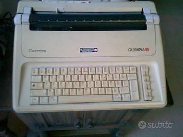 macchina da scrivere olympia mod. Carrera elettric