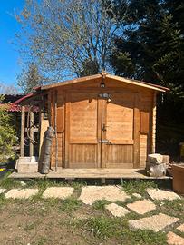 Casetta legno  2x3 giardino
