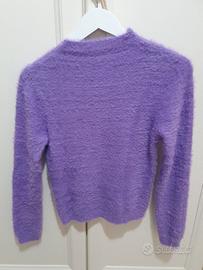 N. 2 maglioncini colorati azzurro e viola 