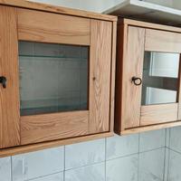 COPPIA ARMADIETTI PER BAGNO