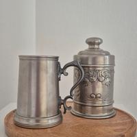 Set vintange in peltro