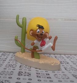 speedy gonzales stauetta in resina vintage