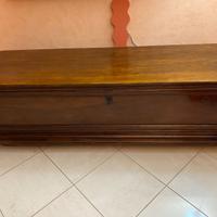 Cassapanca in noce antica, primi dell’800