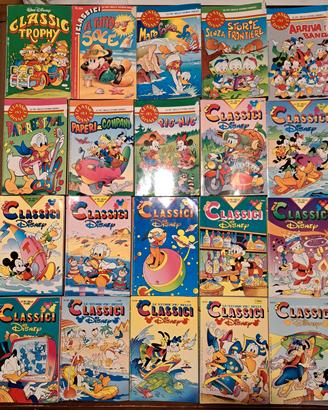 20 numeri dei fumetti "I Classici Disney"