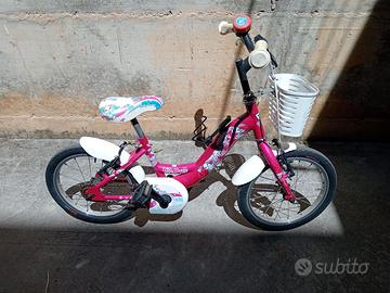 Bici bimba Baby Bunny fucsia 14 pollici