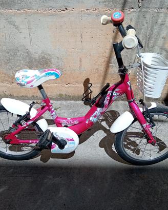 Bici bimba Baby Bunny fucsia 14 pollici