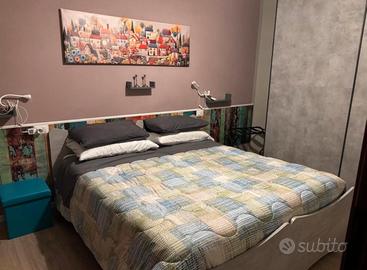Struttura letto mattimoniale + materassi