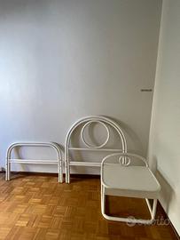 Cameretta completa vintage: armadio + letto 200×90