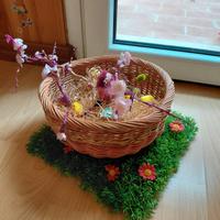 Centrotavola a tema pasquale +tappetino