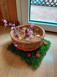 Centrotavola a tema pasquale +tappetino