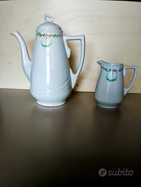 Teiera e Cremiera Richard Ginori