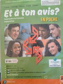  libro di francese prima e seconda superiore