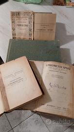 varie edizioni de "I promessi sposi"