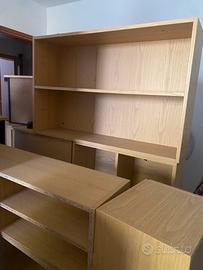 Camera matrimoniale a ponte in legno