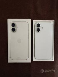 iPhone 16 bianco batteria 94