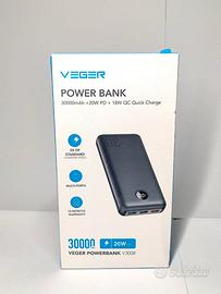 Powerbank Veger 30000mAh 20W