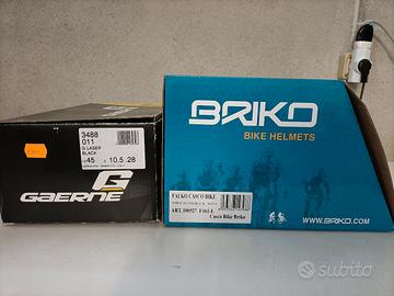 Scarpe+ casco MTB 