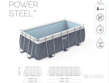 Set piscina Bestway fuori terra 412x200 h. 122