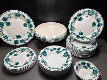 Servizio piatti Ginori Mondovì Agrifoglio