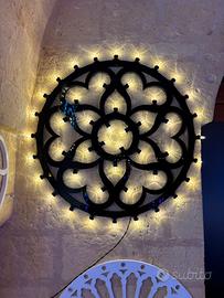 LUMINARIA CUORE TOTAL BLACK