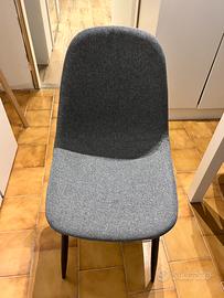 4 Sedie  soggiorno in Tessuto