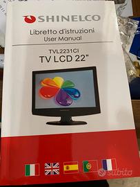 Televisione 22 pollici con digitale terrestre