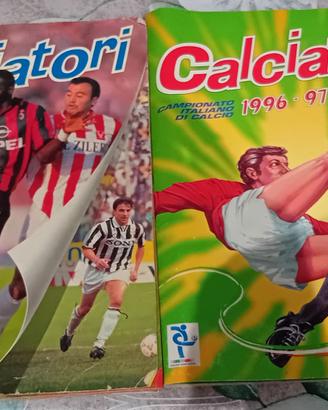 ALBUM  DA RECUPERO CALCIATORI PANINI 95/96 e96/97