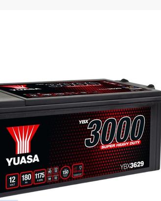 Batteria 12v 180Ah 1175A Camion-Furgoni -Camper