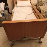 Letto elettrico 3 snodi con materasso antidecupido