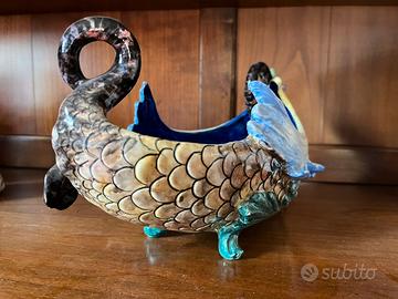 Centrotavola Artistico "Mostro Marino" in Ceramica