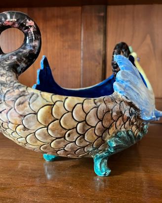 Centrotavola Artistico "Mostro Marino" in Ceramica