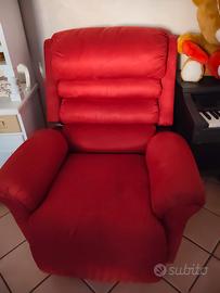 poltrona reclinabile elettrica